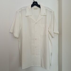 Aimé Leon Dore White Short Sleeve Button Down